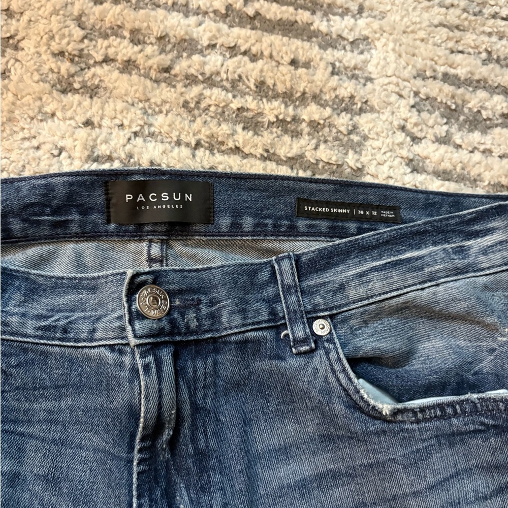 PacSun Los Angeles Stacked Skinny Denim Jeans